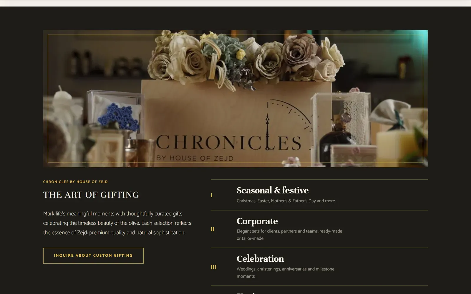 A website we built, on a laptop